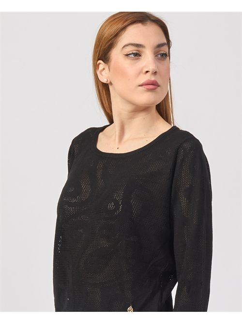 Yes Zee openwork sweater in viscose YES ZEE | M437-I9000801